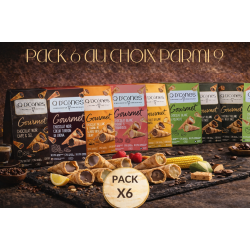 Q D'CÔNES GOURMET PACK 6