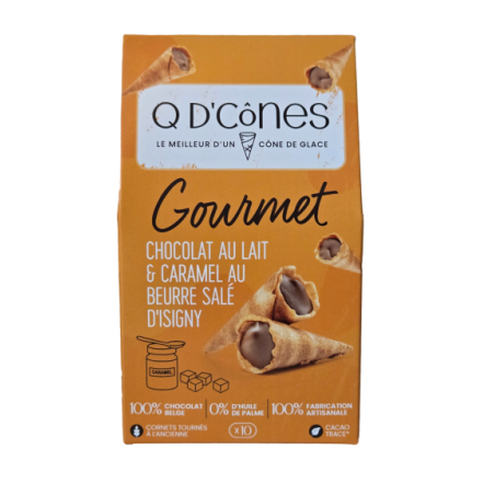 GOURMET Chocolat au lait & Caramel eu beurre salé d'Isigny