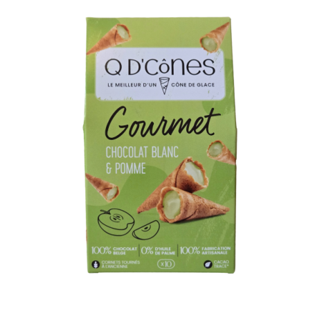 GOURMET Chocolat blanc & Pomme